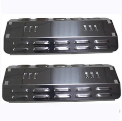 Adviace 14 7/8″ Porcelain Steel Heat Plate, Heat Shield, Heat Tent, Burner Cover