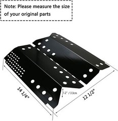Grill Burners Tube Heat Plates Replacement Kit for Stok Quattro 4 Burner Grills