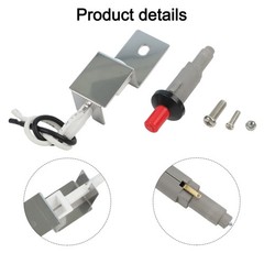 304 Stainless Steel Grill Tube Applicable Gas For LPG Maximum Voltage 18 KV