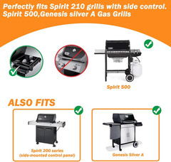 Grill Parts Kits for Weber Genesis Silver a Spirit 200,Spirit 500/520/530/500 LX