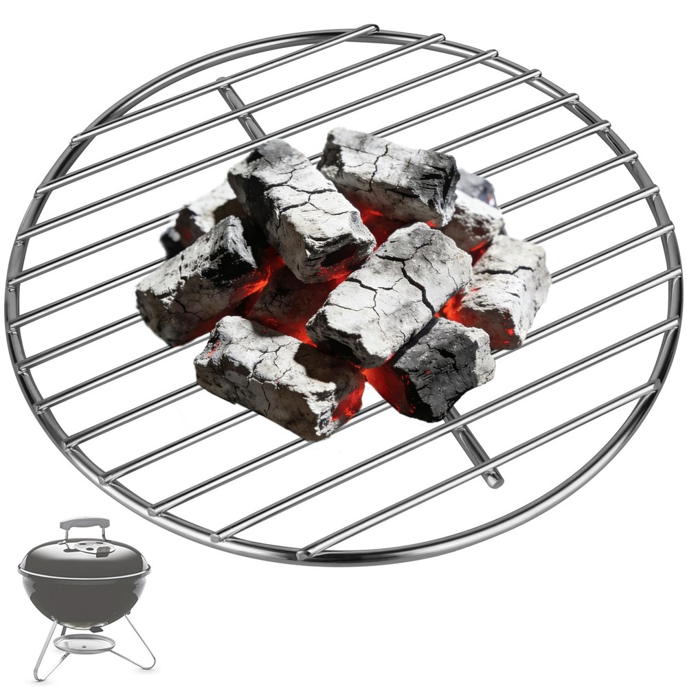 10.5″ Charcoal Grate for Weber Charcoal Grills, Round Charcoal Grate for 14”…
