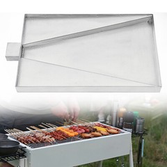 Stainless Steel Drip Pan/Tray Grease Drip Tray Liners Kit for Grilling Barbique
