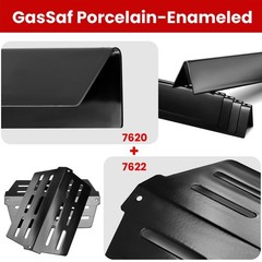 7620 Flavorizer Bar, 7622 Heat Deflectors Replacement for Weber 7621 65505 Ge…