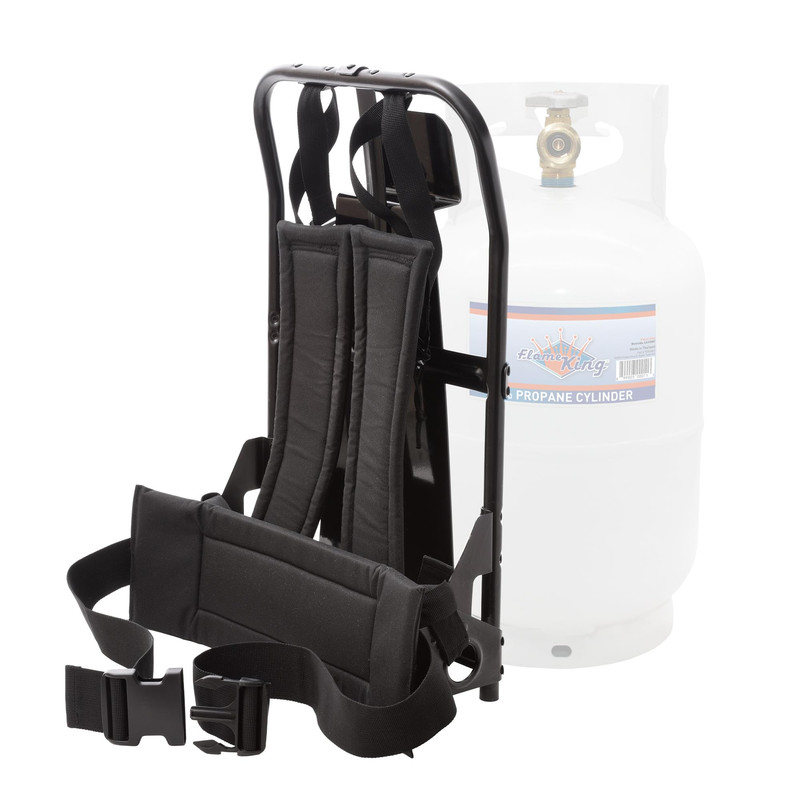 Flame King Propane Tank Alice Frame Backpack Carrier For 10Lb Cylinder And Weed