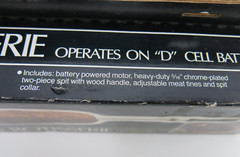 Universal Cordless Rotisserie for Gas Grills Thermos Model No. 8930
