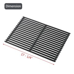 Replacement Grill Grates for 28″ Griddle – Cast Iron Cooking Parts for Gas Grill