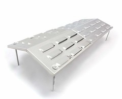 Onward Grill Part # 92375 – Universal Heat Plate – Stainless