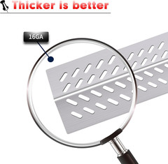 Grill Heat Shield Heat Plates for Bull 16631 16521 G Series 5 Burner Grill