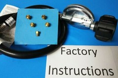Weber Genesis II LX E/S-440 Propane (LP) Conversion Kit – Factory Drilled