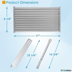 G362-2100-W1 Grill Parts for Charbroil Tru-Infrared 2-Burner 463642316 463644…