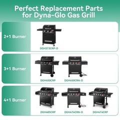 Grill Replacement Parts for DynaGlo 5 Burner DGH474CRP, DGH485CRP, 4 Burner D…