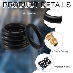 40 Pieces Propane O Ring Propane Natural Gasket O Ring Power Pressure Washer …