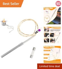 Pellet Grill Igniter Rod with Fuse – Compatible with Pit Boss & Traeger Models