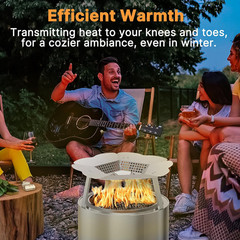 Heat Deflector for Solo Stove Bonfire, 19.5″ Solo Stove Bonfire Accessories