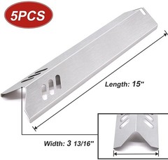 5 PCS Grill Replacement Heat Tent Shields For Dynaglo DynaGlo DGF510SBP Parts