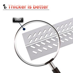 Cozilar 16516 16631 16520 Grill Burner for 4 Burners Bull Grill Replacement P…