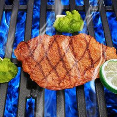 18″ Grill Grates Cast Iron Replacement Parts for Charbroil Performance 2 Burner