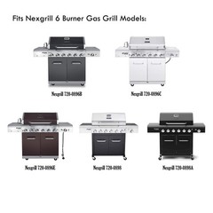 YIHAM Flame Tamers for Nexgrill 6 Burner 720/730-0896B 730-0896 720-0896C 720…