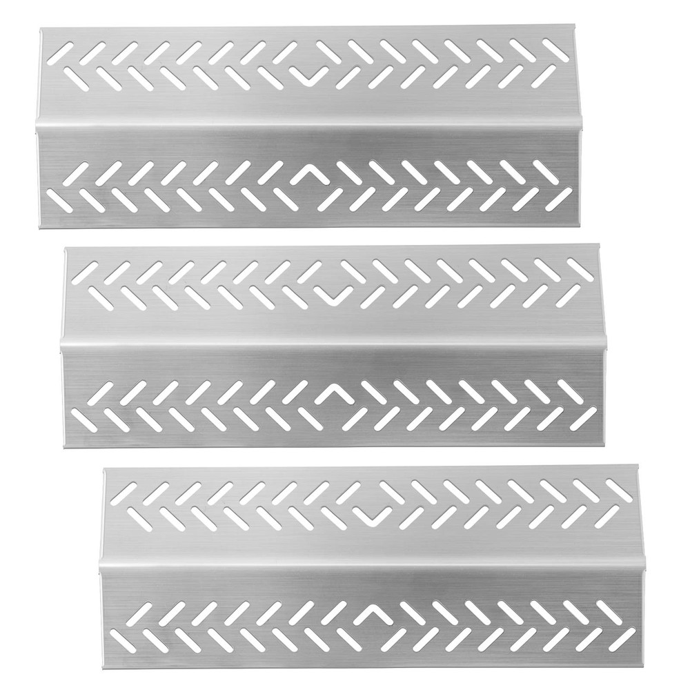 BBQ Gas Grill Parts, Stainless Steel Grill Heat Plate Heat Shield Burner Cove…