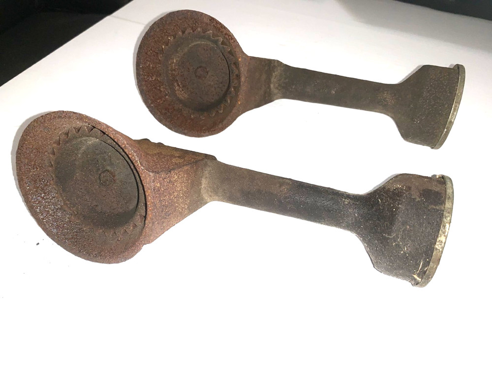 USED High Pressure Cast-Iron Propane Burners PAIR READ Description