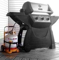 Hensita Propane Easy Cart Portable Lp Tank Carrier Cylinder Dolly For Bbq Grill