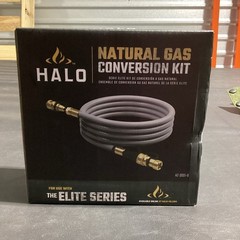 Halo Natural Gas Conversion Kit for Elite Series Griddles 10ft Rubber Hose