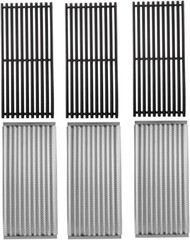 17″ Stainless Steel Grill Emitters for Charbroil Tru Infrared 3-Burner & Sign…