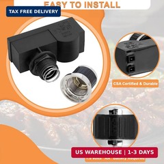 DHLG-12 Igniter 2 Outlets Universal Tact Push Button Igniter Kit for CharBroil I