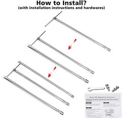 Replacement Grill Burner Tubes for Weber Genesis, Spirit 300, E310, E320 – 28.1