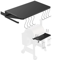 *DEFECT Front Folding Shelf for Traeger Pellet Grills BAC362 Pellet