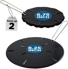 Durable Cast Iron Heat Diffuser Set – Perfect Simmer Plate for Sauces & Soups