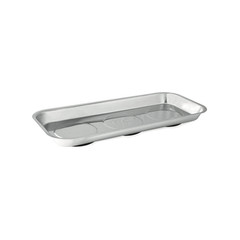 Titan 21263 Stainless Magnetic Parts Tray 6-1/4 x 14 Inch Non Marring Base