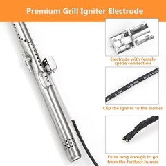Grill Replacement Parts Kit for Char-Broil 4 and 5 Burner Grills | Burners, Heat