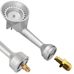MCAMPAS Propane Gas Jet #57 Brass Orifice Replacement for 0.625 inches, Gold