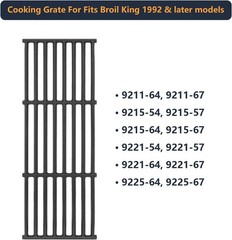 4PCS Grill Grates for Broil King Baron 440 320 340 420 440 S440 490 S320 9221-64
