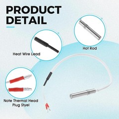 Hot Rod Grill Igniter Replacement for Green Mountain, Daniel Boone Wood Pellet a
