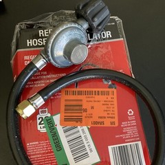 Universal PROPANE Grill Replacement Hose Regulator 1 ft. Hose (1001533456)