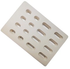 Universal Replacement Heat Plate Flame Tamer 7 1/16×4 3/4×1/2 for Grand Turbo