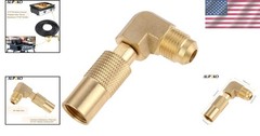3/8″ Male Flare Propane Adapter for Blackstone Grills – 90-Degree Elbow Design