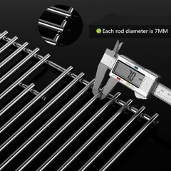 Stainless Steel Cooking Grates Nexgrill Charbroil Expert Grill Replacement New