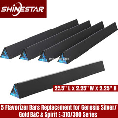 5-Pack 22.5″ Flavorizer Bars Weber Genesis Series Spirit Replacement 7536 Grill