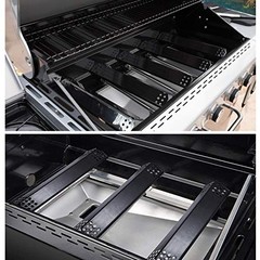 Grill Parts Replacement Kit for 6-Burner Gas Grills – Heat Shield & Flame Tamer