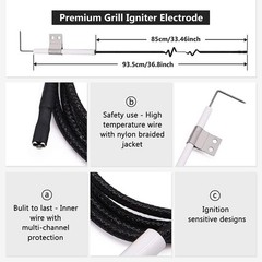 Grill Replacement Parts for Nexgrill 5 Burner 720-0888 720-0888N Nexgrill 4 B…