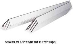 Gas Grill 13 Flavorizer Bars Weber Genesis 1000-5500 Platinum I II BBQ Part 7538