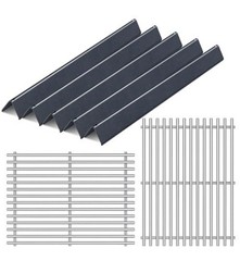 Weber Spirit 200 Grill Grates + Flavorizer Bars 15″ 7535 7522 9mm Set