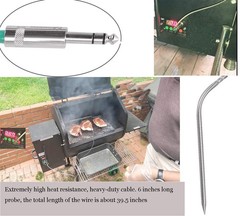 Replacement Temperature Meat Probe, Compatible with GMG Green
