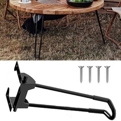 Folding Table Leg Heavy-duty Construction Optimal Balance Support Camping
