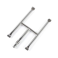 Stainless Steel Burner Tube with Screw for 17″ Gas Grill & Portable Camp Griddle