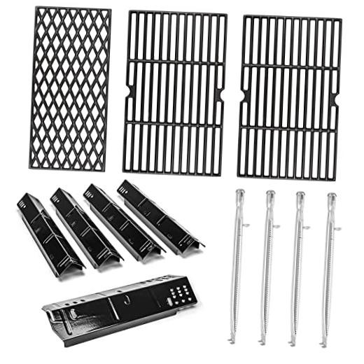 Grill Parts for Dyna-Glo DGH474CRP DGH450CRP,Grill Replacement sliver-black
