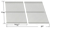 SS cooking grid for Uniflame GBC981WBL, GBC981WBU, GrillMaster 720-0697 models